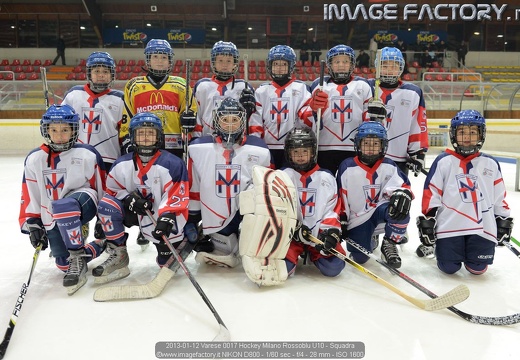2013-01-12 Varese - Hockey Milano Rossoblu U10
